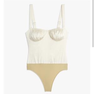 WeWoreWhat ruched tank stretch bodysuit